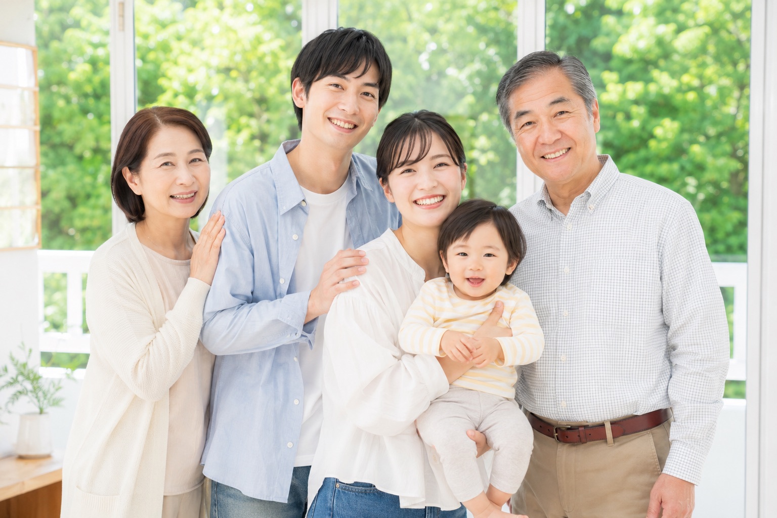 3世代のご家族のイメージ